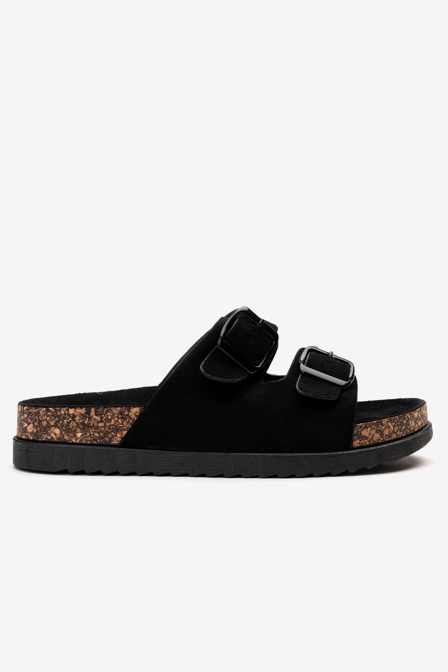 Sandalia Mujer Negro Misha Chancleta Chancleta